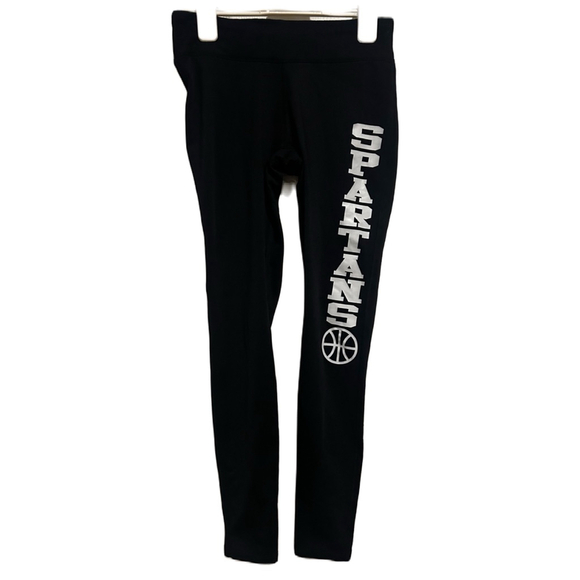 Other - “Spartans Basketball” Graphics’ Girl’s Black Leggings Sz. Large